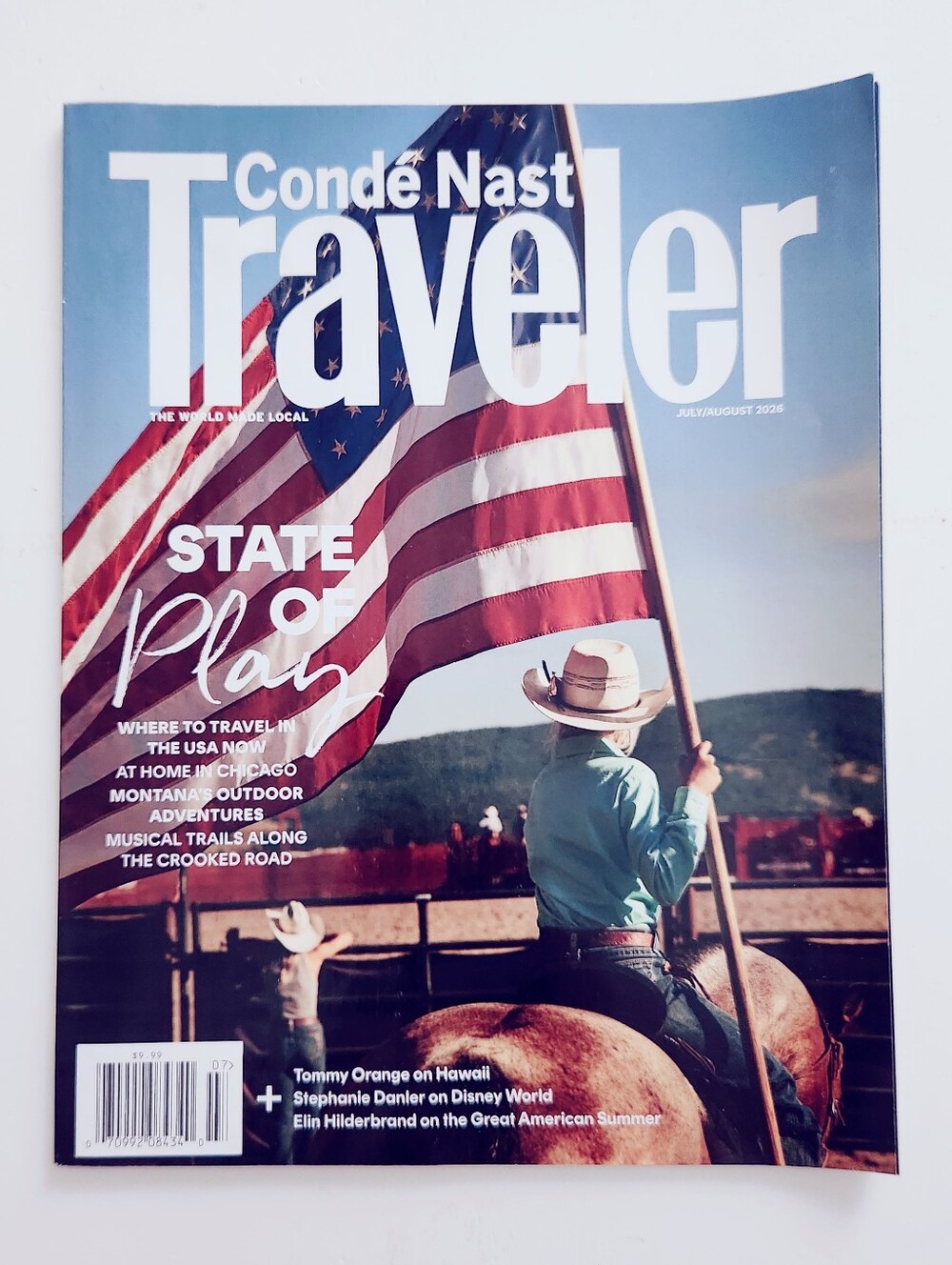 🍭7/$15 Conde Nast Traveler Magazine July/August 2026 State Of Play